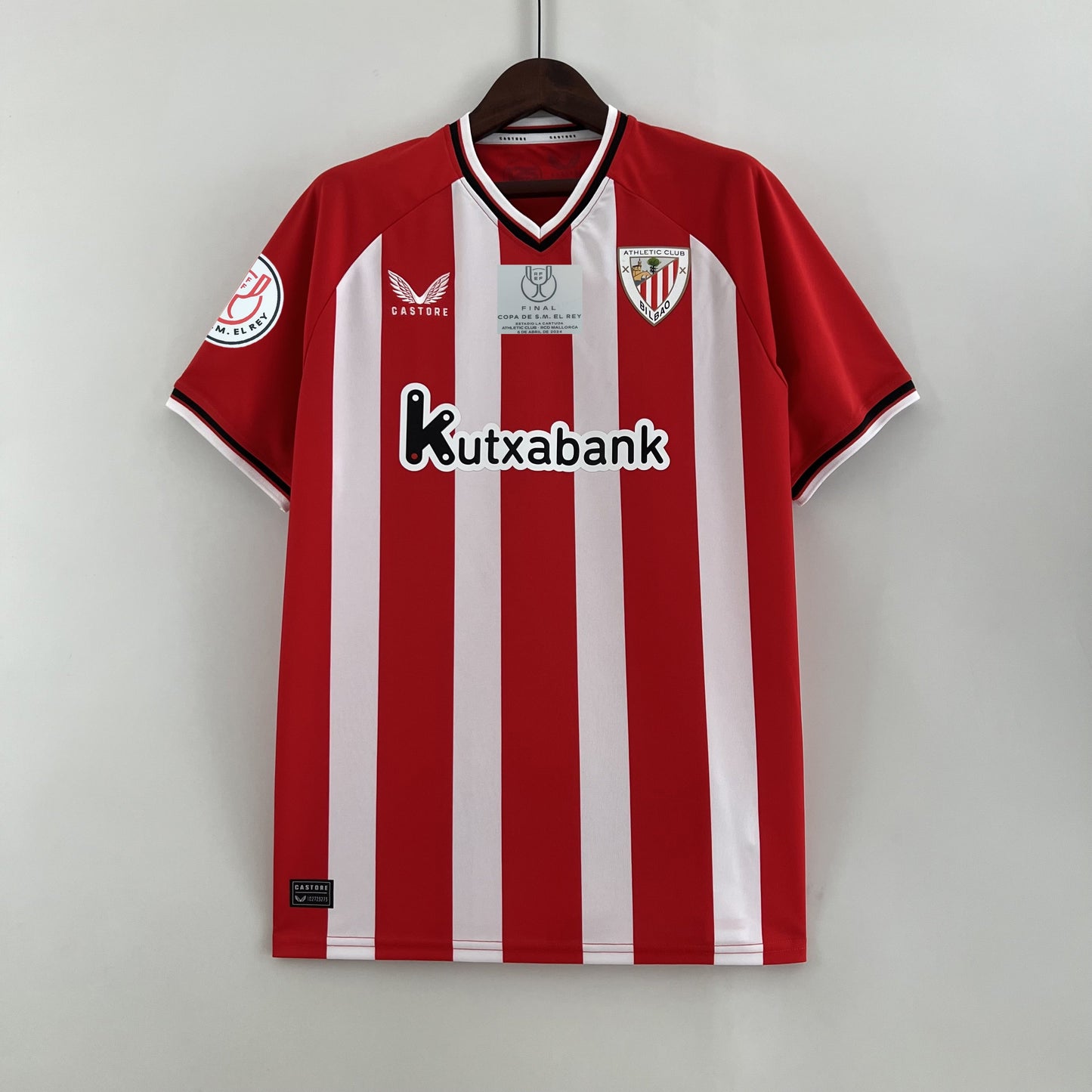 CAMISETA ATHLETIC BILBAO I EDICIÓN LIMITADA FINAL COPA DEL REY 2024 HOMBRE