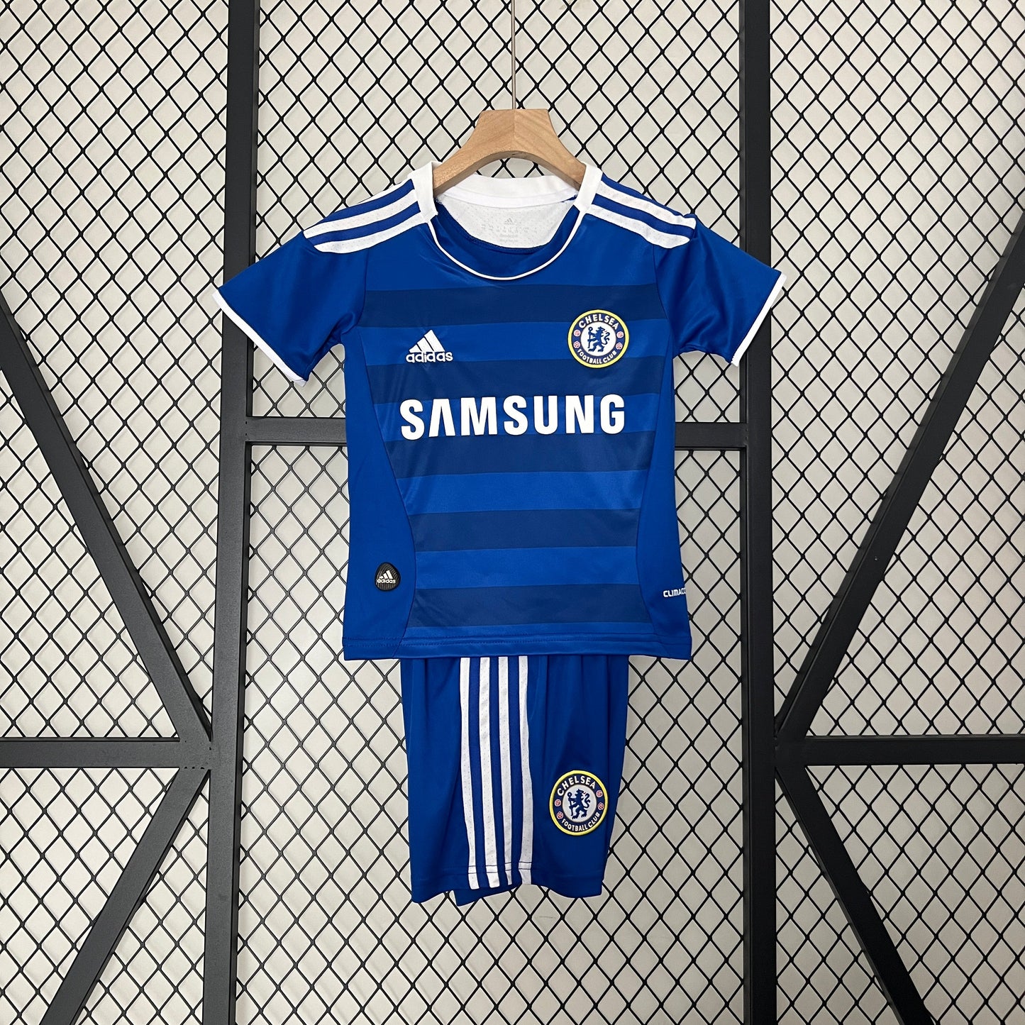 CAMISETA CHELSEA I CHAMPHIONS LEAGUE 2012 CONJUNTO INFANTIL (RETRO)