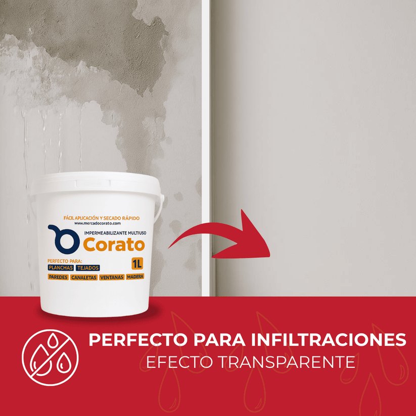 COMPRA 1 y LLEVA 2 Impermeabilizantes Multiuso Corato
