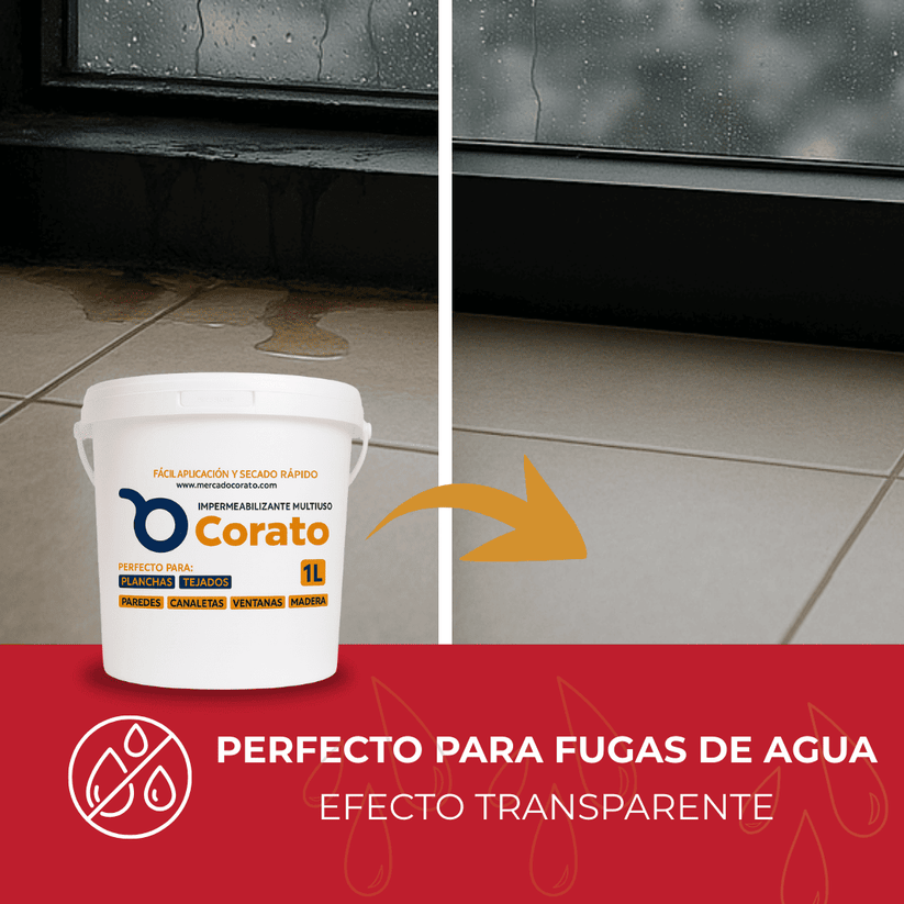COMPRA 1 y LLEVA 2 Impermeabilizantes Multiuso Corato