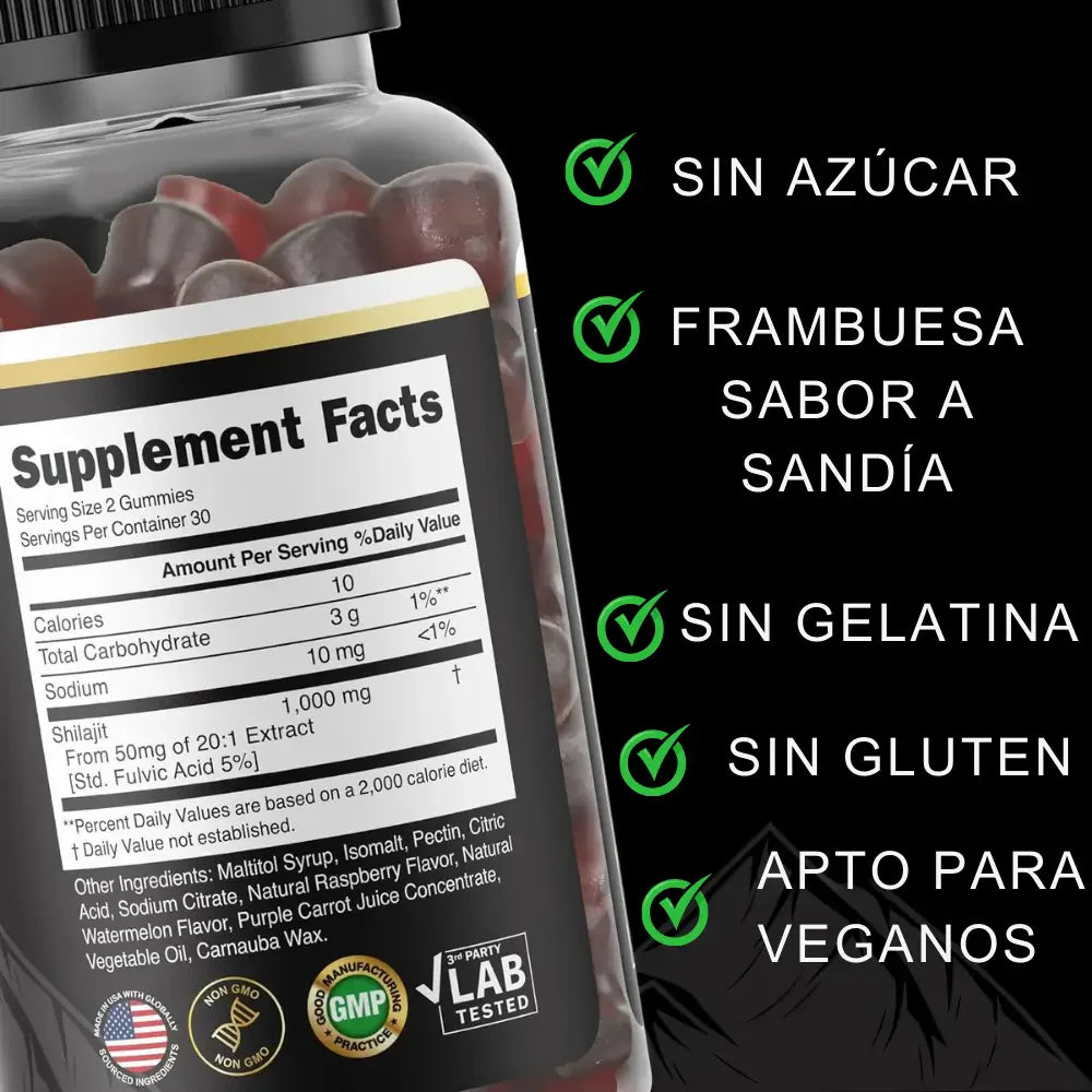 GOMAS SHILAJIT x 60C/U -MEGA OFERTA