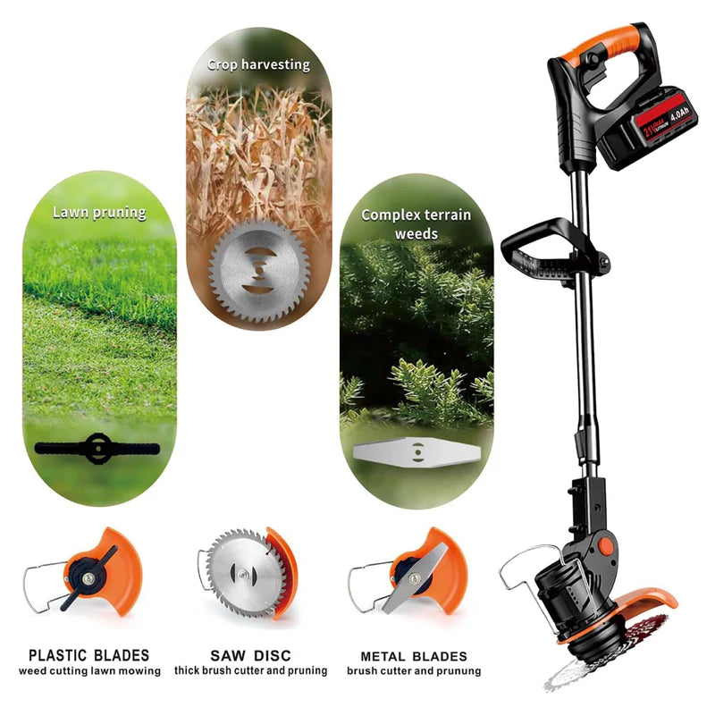 ¡Transforma tu jardín en minutos! 💥 Guadaña™ – con Batería Extra + Regalos