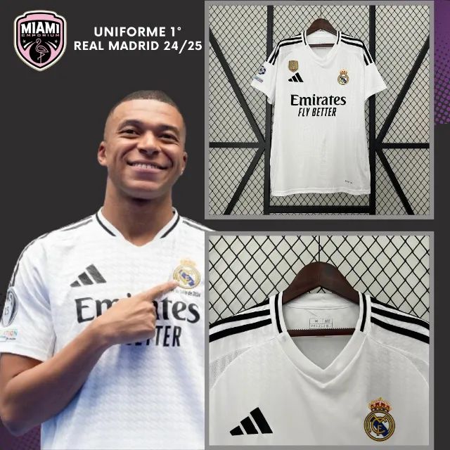 Camiseta Exclusiva Real Madrid Mbappé