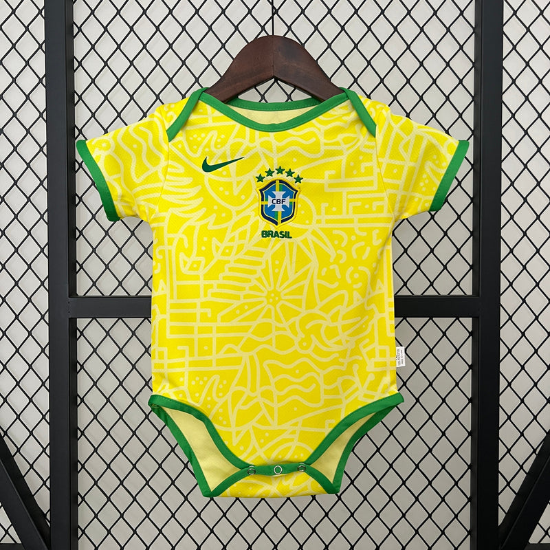 CAMISETA BRASIL I COPA AMÉRICA 2024 BEBÉ