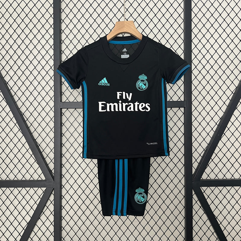 CAMISETA REAL MADRID II 17/18 CONJUNTO INFANTIL (RETRO)