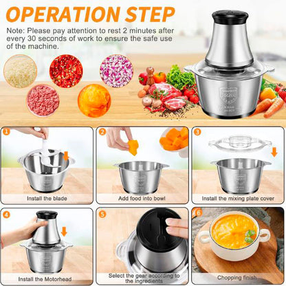 Picadora Electrica Dos Velocidades ®