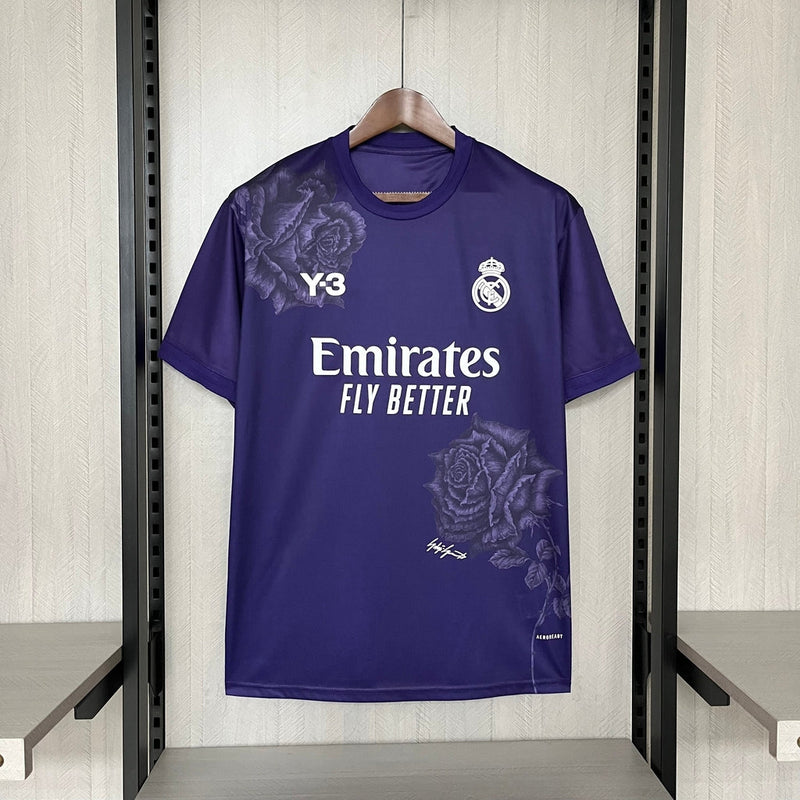 CAMISETA REAL MADRID Y-3 MORADA 24/25 HOMBRE