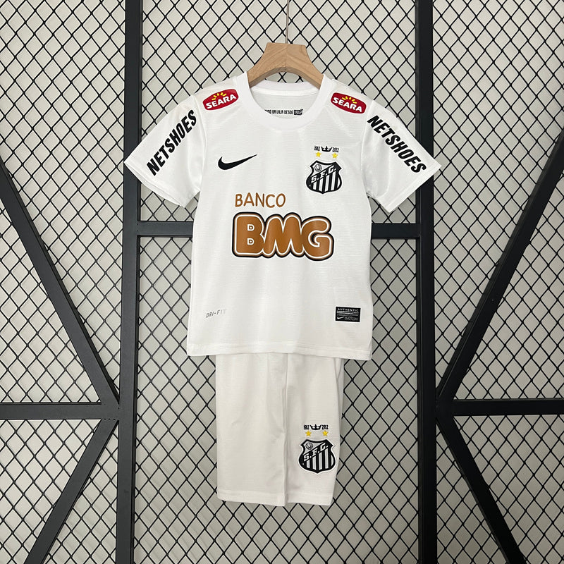 CAMISETA SANTOS I 11/12 CONJUNTO INFANTIL (RETRO)