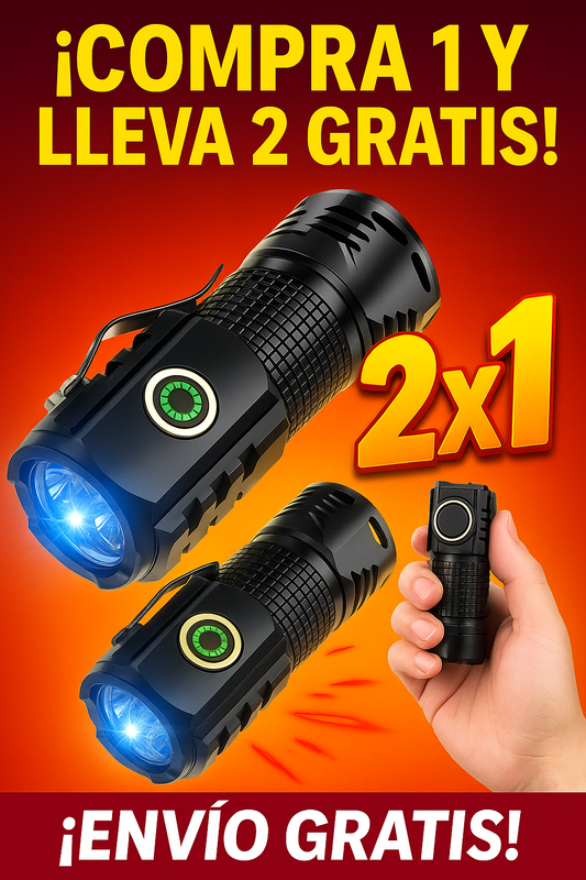 LUMIMAX ™ - ¡Linterna INDESTRUCTIBLE! compre 1 lleve 2 + Envío gratis